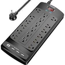 18 Outlets Surge Protector Power Strip