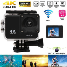Sports Cameras Action Camera Ultra HD 4K / 25fps WiFi 2.0 170 Underwater Waterproof Helmet Video Recording Cameras Sport Cam