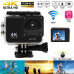 Sports Cameras Action Camera Ultra HD 4K / 25fps WiFi 2.0 170 Underwater Waterproof Helmet Video Recording Cameras Sport Cam