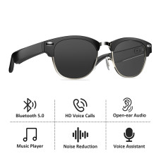 High Tech Smart Sunglasses Wireless Bluetooth Hands-Free Calling Music Voice Control Open Ear Speaker Outdoor Cycling Sports Ear