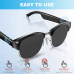 High Tech Smart Sunglasses Wireless Bluetooth Hands-Free Calling Music Voice Control Open Ear Speaker Outdoor Cycling Sports Ear