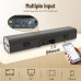 100W TV SoundBar Bluetooth HiFi Speaker 2.0 Channel Home Theater Sound System Sound Bar Built-in Subwoofer with Remote Control