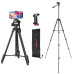 miliboo A301 tripod for phone Lightweight 58Inch Universal Phone Tripod Photography Video Vlog Stand Lightweight Travel