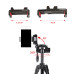 miliboo A301 tripod for phone Lightweight 58Inch Universal Phone Tripod Photography Video Vlog Stand Lightweight Travel