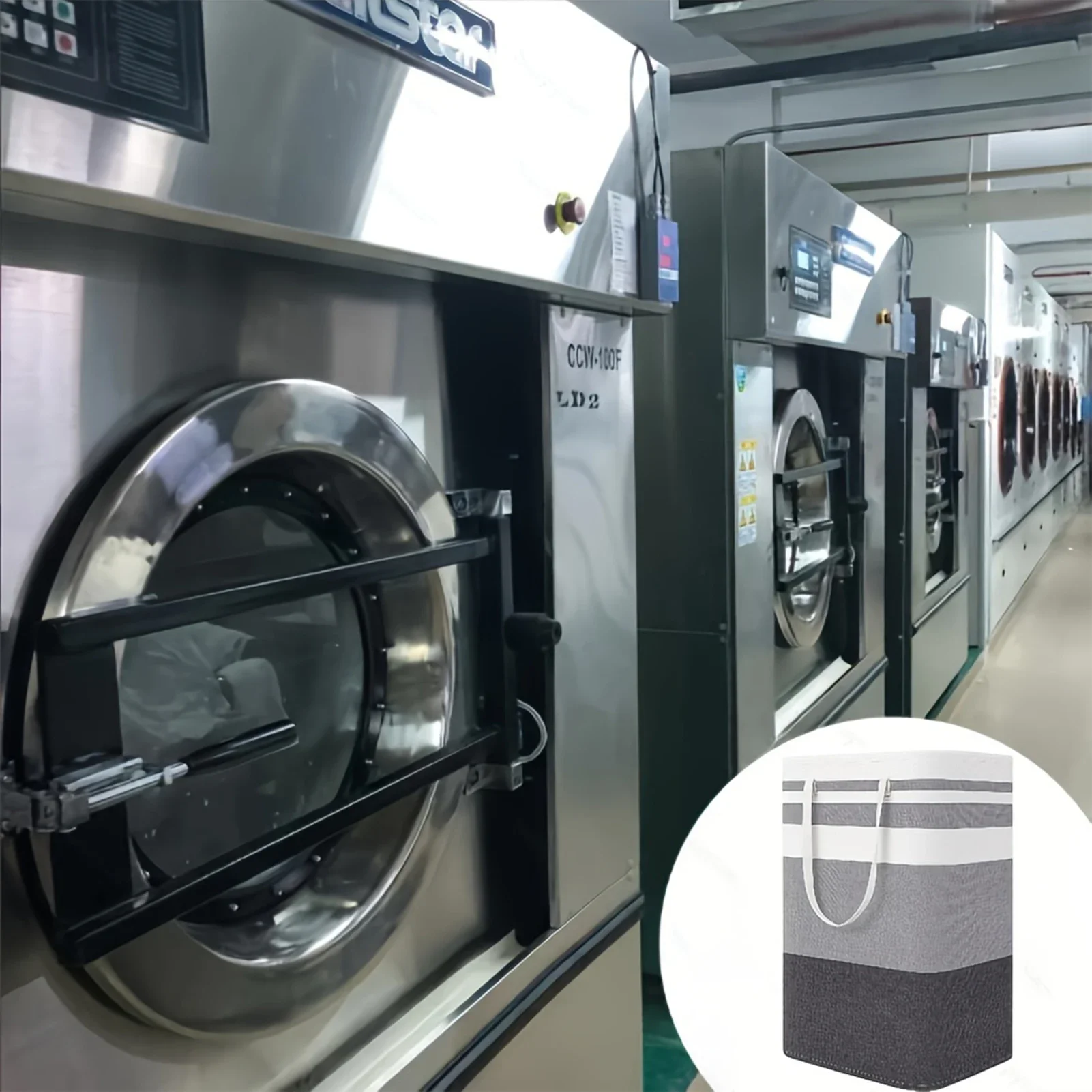 75L Laundry Baskets Large Capacity Dirty Clothes Hamper With Handles Durable Bathroom Clothes Storage Basket For Home Dorm Hotel - Image 10