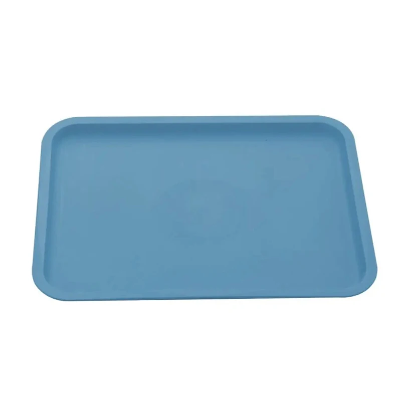 1pc Rectangular Pallet Nordic Multiple Colors Plastic Storage Tray Food Bread Pan Hotel Service Kitchen Fruit Dessert Tray - Image 15