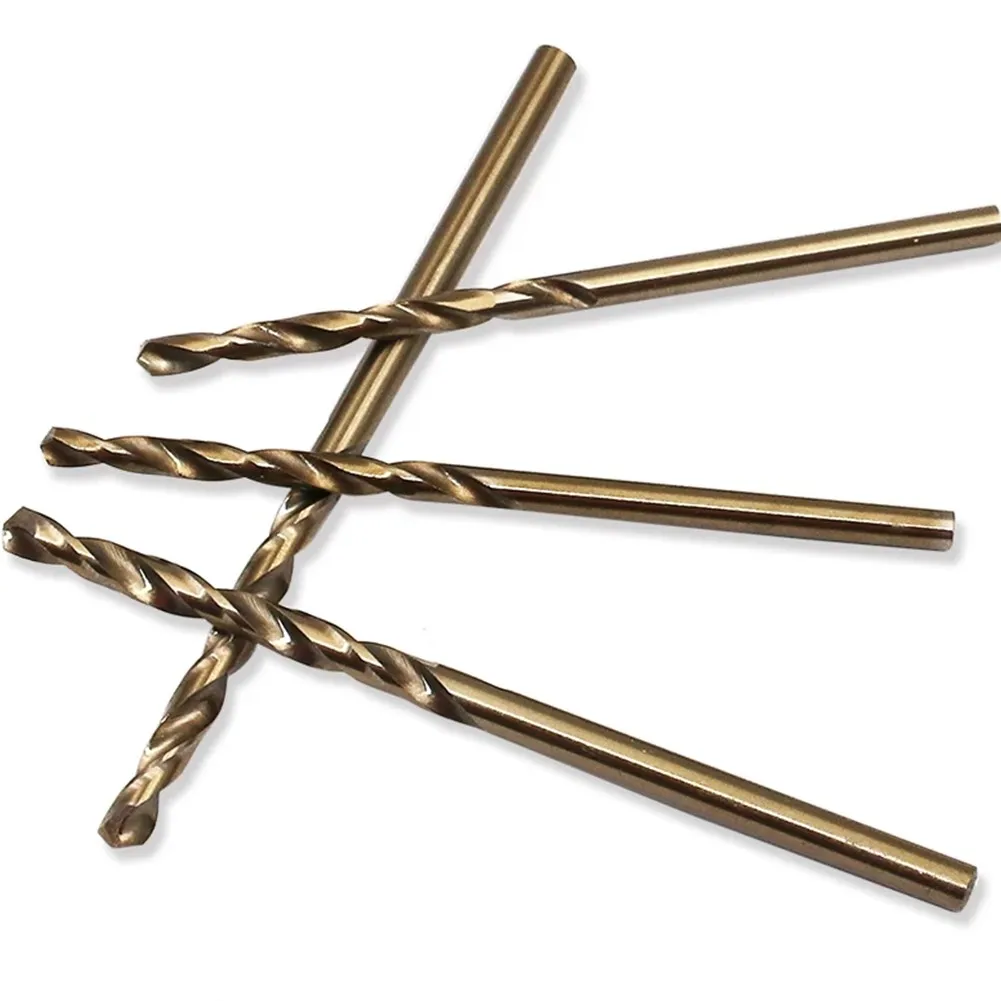 10pcs/set HSS M35 Cobalt Drill Bits 1-3mm for Metal/Stainless Steel - High-Speed Steel Cobalt Coated Drill Bits with Enhanced - Image 16
