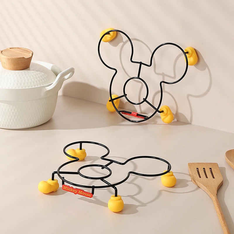 Kitchen Stove Insulation Rack, Mickey Kitchen Storage Rack, Bowl Rack, Pot Rack, Cutlery Rack, Multifunctional, Optional Styles - Image 3