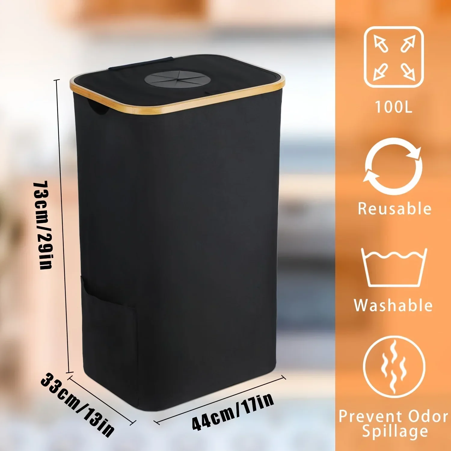 2PCS Folding Bottle Storage Basket, Recyclable Tote Bag for Home Indoor Use, Empty Bottle Organizer, Wastewater Collection Bag - Image 15