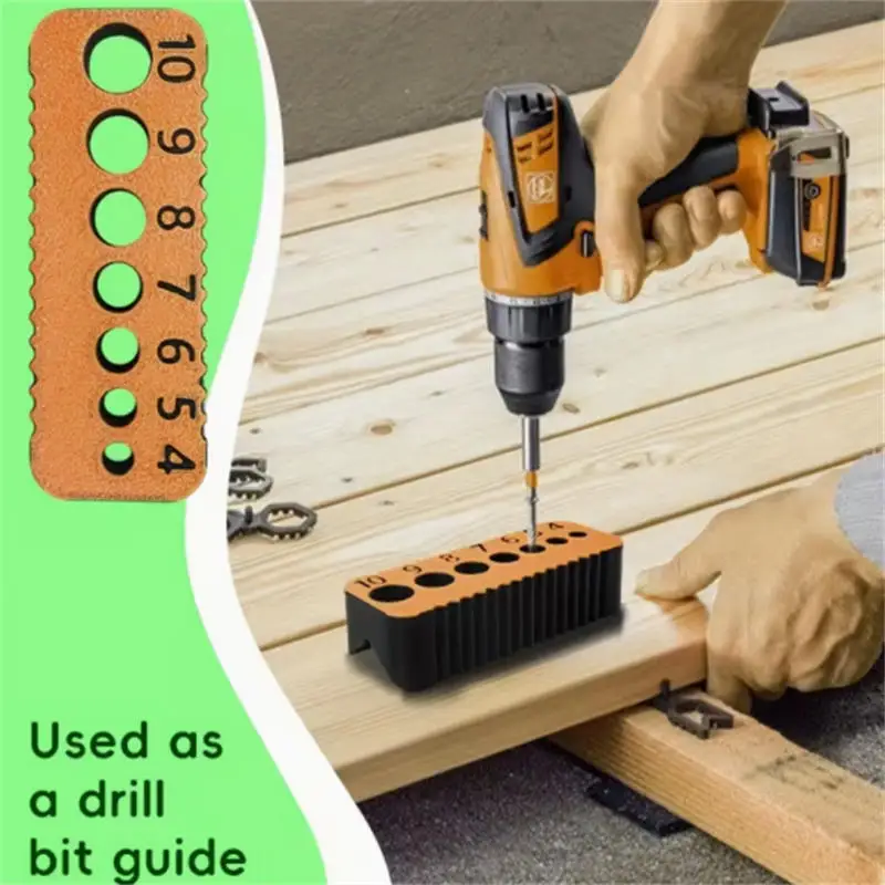 Drill Guide For 4/5/6/7/8/9/10mm Holes Drill Bit DIY Drill Jig Block Joints Tool Multifunctional Precision Accessory - Image 12