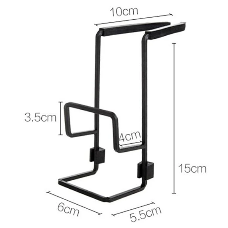 1/2pcs Stainless Steel Sink Sponges Holder Self Adhesive Drain Drying Rack Kitchen Wall Hooks Accessories Storage Organizer - Image 6
