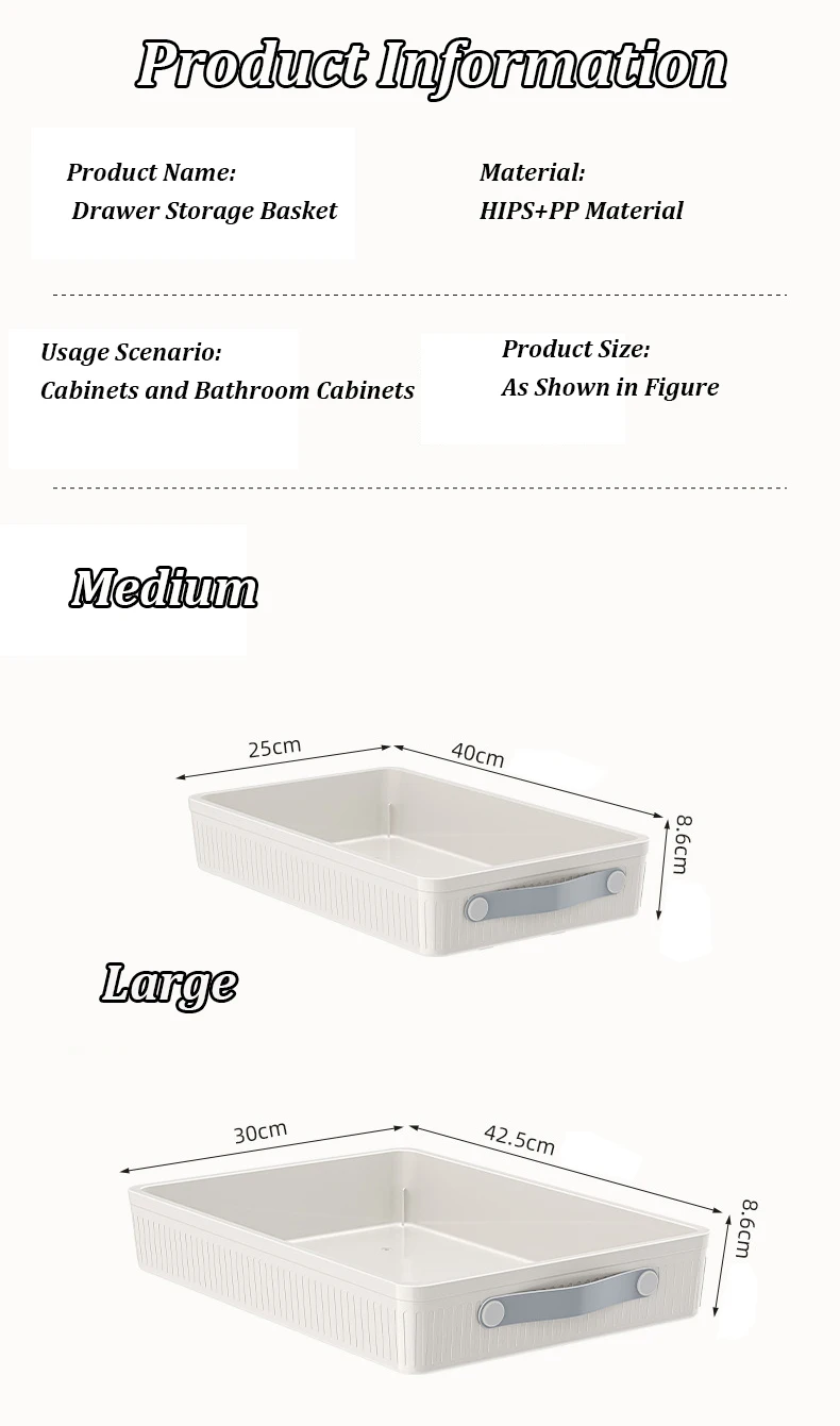 Kitchen Sliding Drawer with Slide Rail Cabinet Clothes Spice Dish Bowl Storage Rack Pull Out Cabinet Organizer Tray With Handle - Image 21