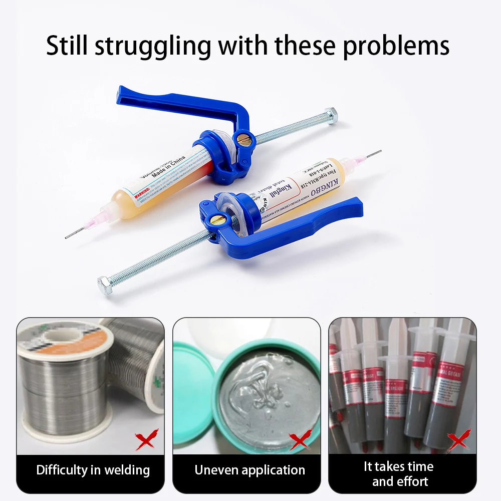 Solder Paste Extruder Welding Green Oil Booster Propulsion Tool Uv Glue Rod Boosters Circuit Board Soldering Accessories Tools - Image 2