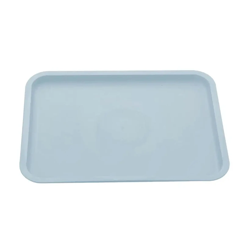 1pc Rectangular Pallet Nordic Multiple Colors Plastic Storage Tray Food Bread Pan Hotel Service Kitchen Fruit Dessert Tray - Image 12