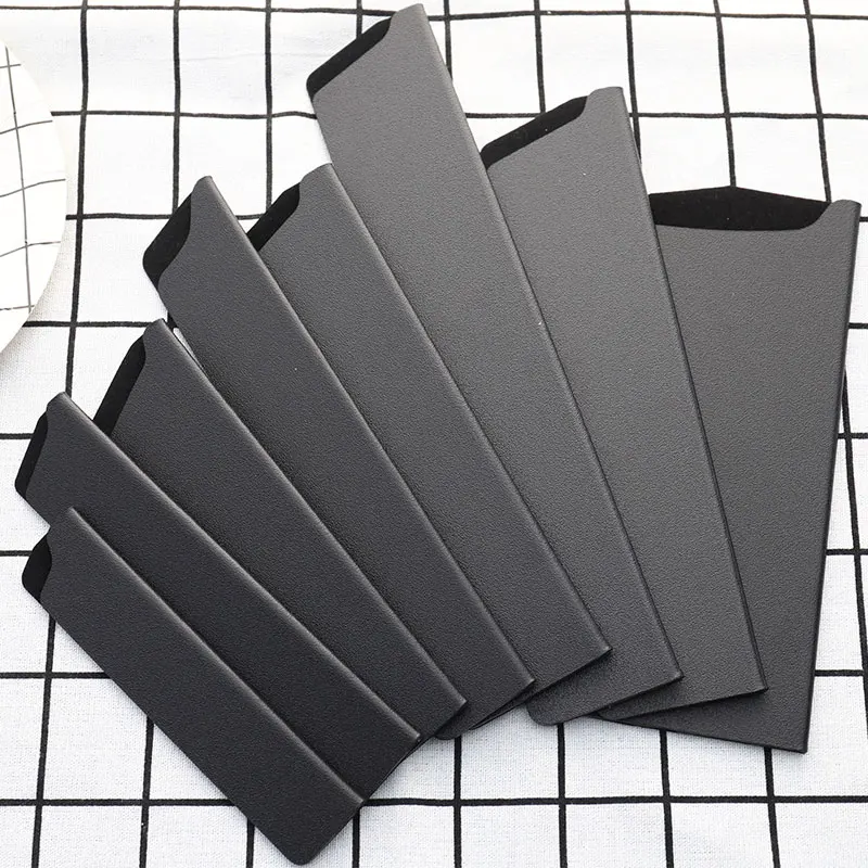 Black Plastic Knife Cover Kitchen Sheath Protective Fruit Universal Accessories - Image 3