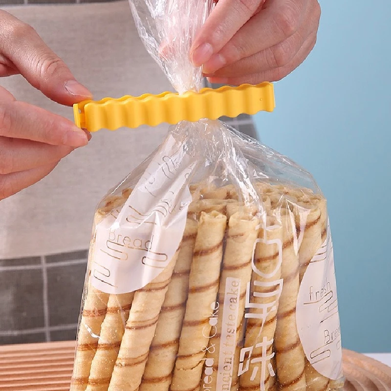 12PCS Magnetic Refrigerator Snack Sealing Clamps French Fry Shape Food Mini Clips for Sealing Plastic Bags - Image 8