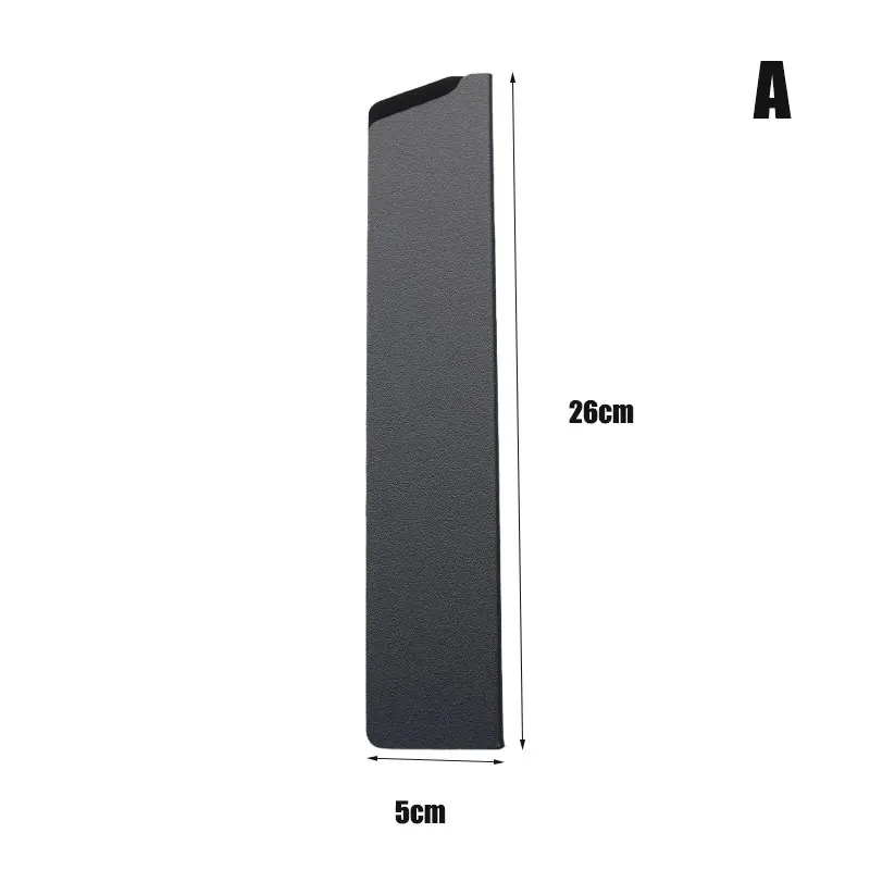 Black Plastic Knife Cover Kitchen Sheath Protective Fruit Universal Accessories - Image 13