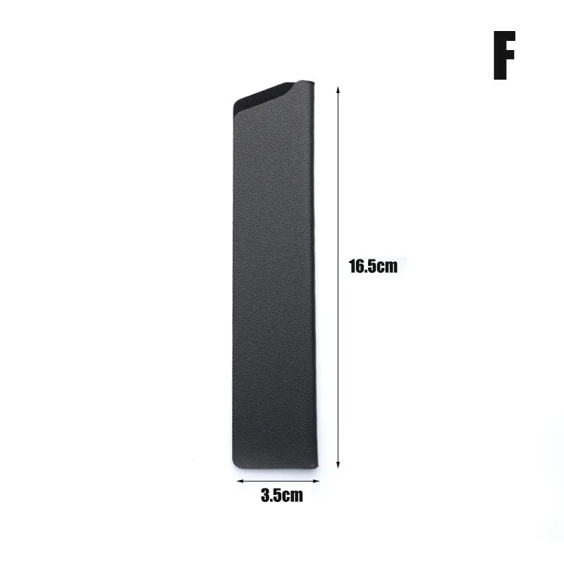 Black Plastic Knife Cover Kitchen Sheath Protective Fruit Universal Accessories - Image 15