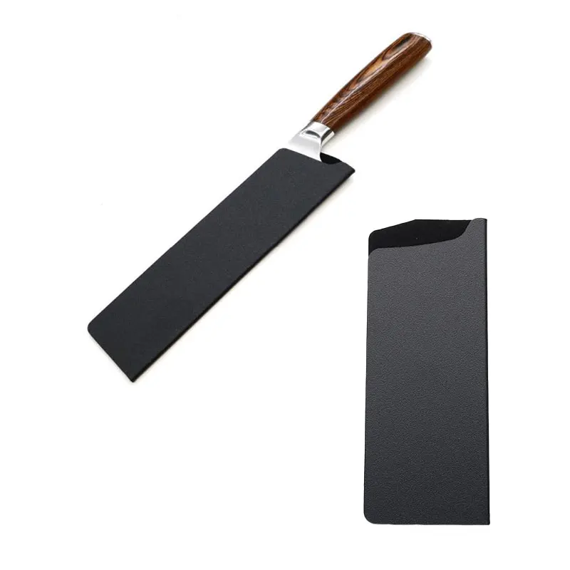 Black Plastic Knife Cover Kitchen Sheath Protective Fruit Universal Accessories - Image 21