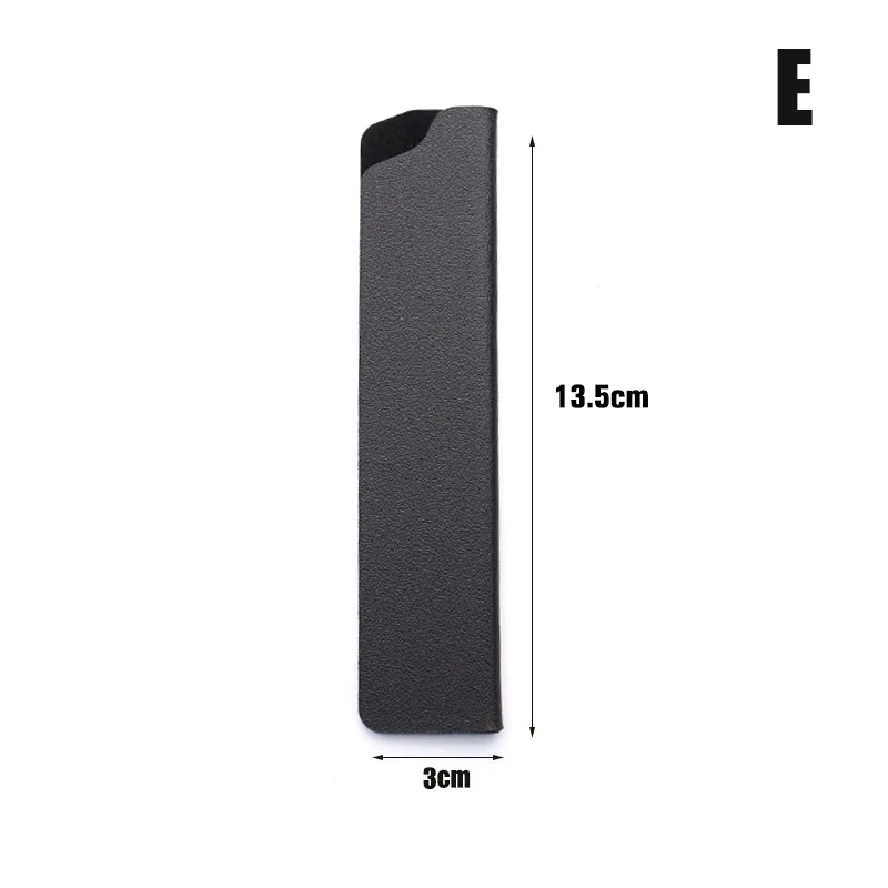 Black Plastic Knife Cover Kitchen Sheath Protective Fruit Universal Accessories - Image 14