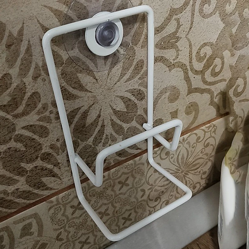 1/2pcs Stainless Steel Sink Sponges Holder Self Adhesive Drain Drying Rack Kitchen Wall Hooks Accessories Storage Organizer - Image 3