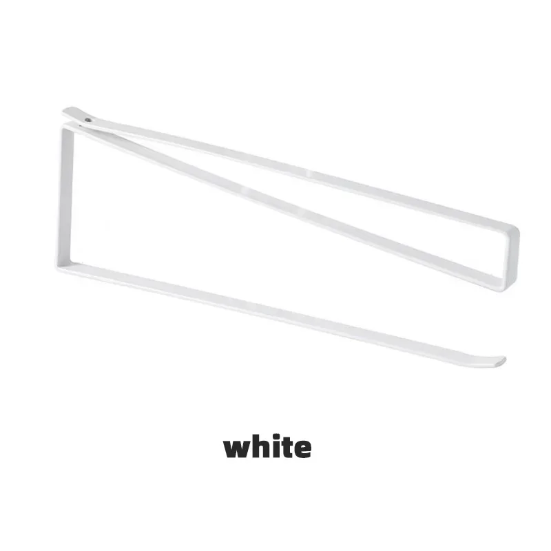 No Punching Kitchen Paper Towel Holder Cabinet Hanger Wall Mounted Toilet Roll Storage Rack Bathroom Accessories - Image 7